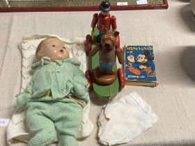 A selection of vintage toys