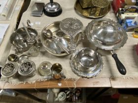 A good selection of quality silver plate items