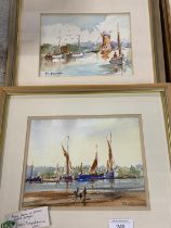 A pair of watercolours by John Farquharson