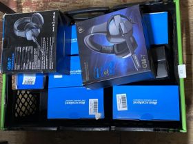 A job lot of Beexcellent gaming headsets, untested