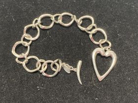 A Jasper Conran 925 silver link bracelet