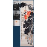 A Chinese Painting By Zhang Daqian on Paper Album