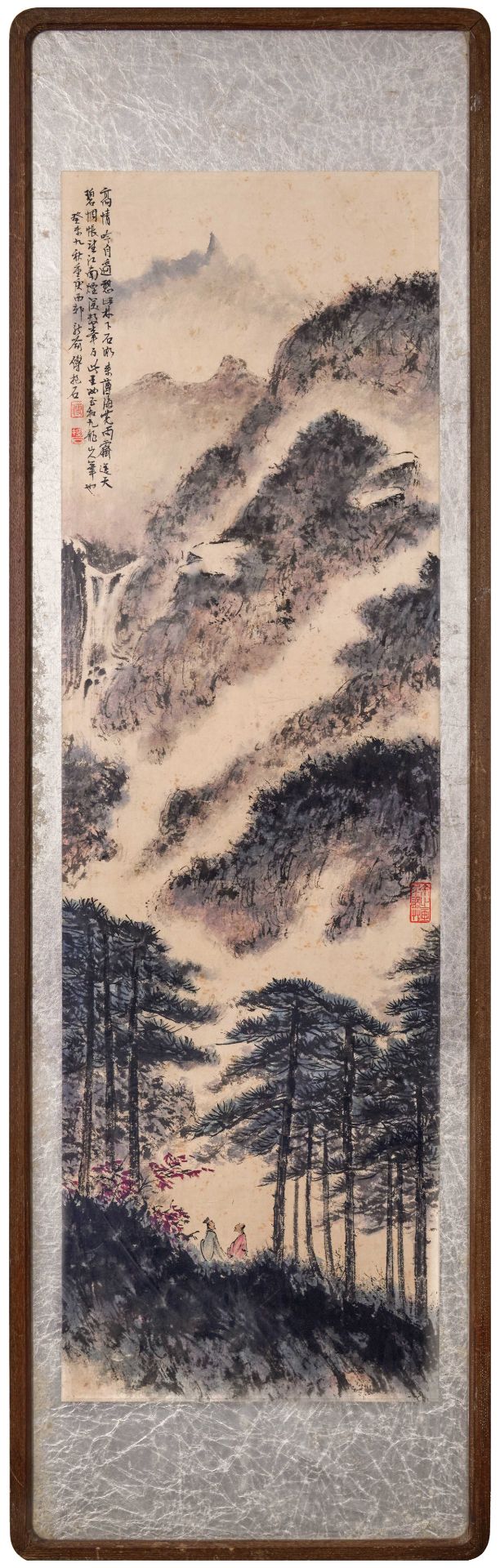 A Chinese Frame Painting By Fu Baoshi