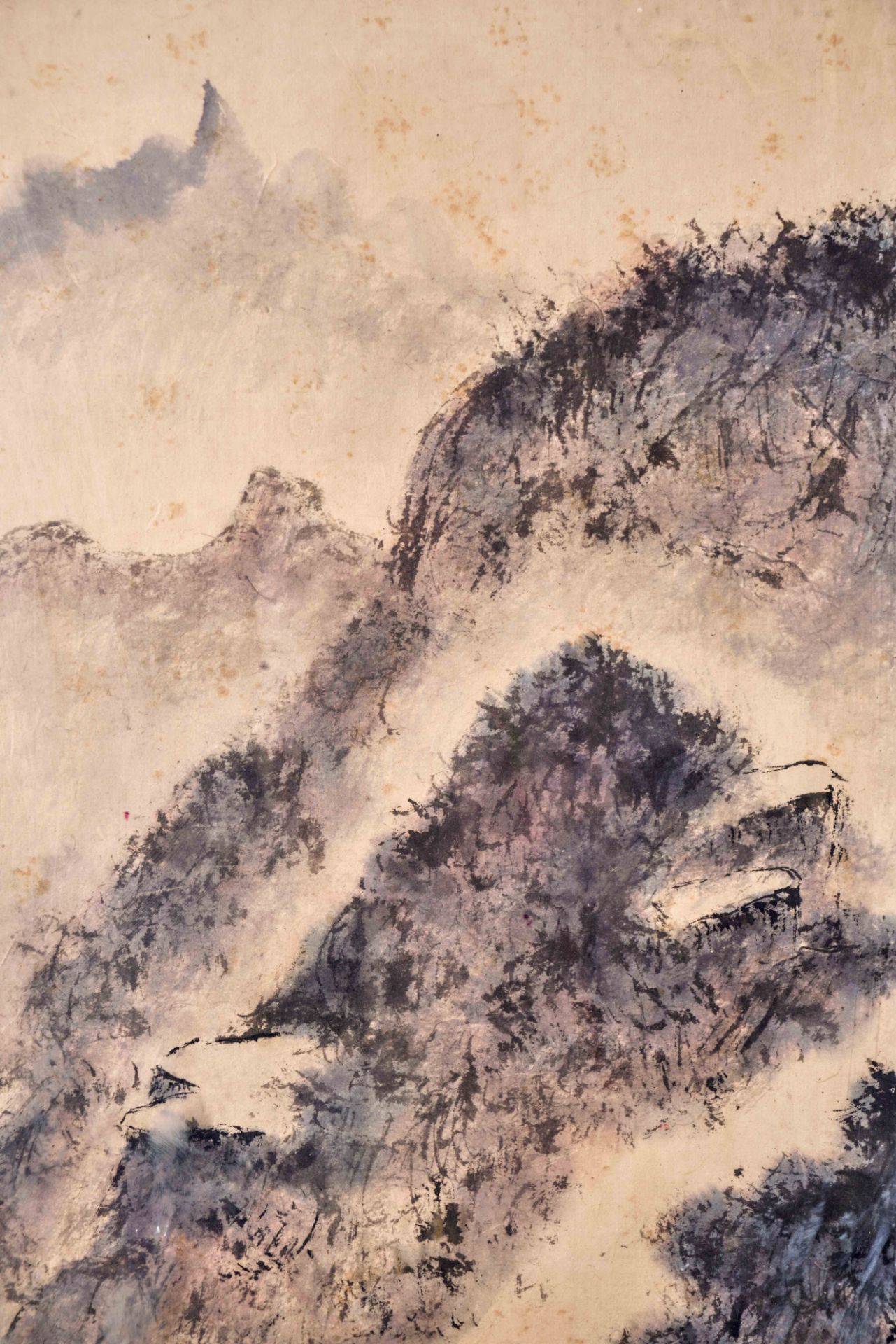 A Chinese Frame Painting By Fu Baoshi - Image 3 of 7