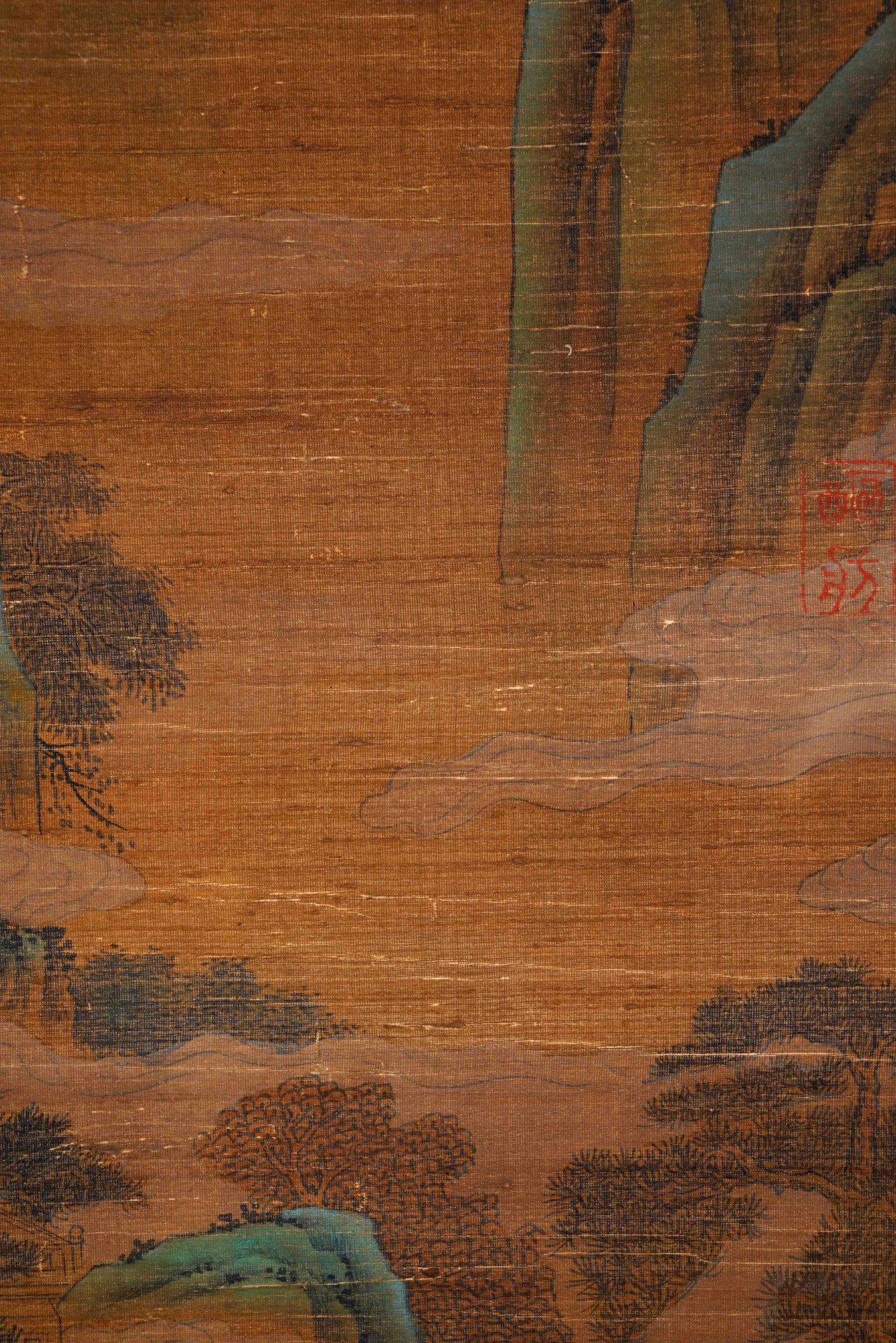 A Chinese Scroll Painting By Song Huizong - Image 7 of 13