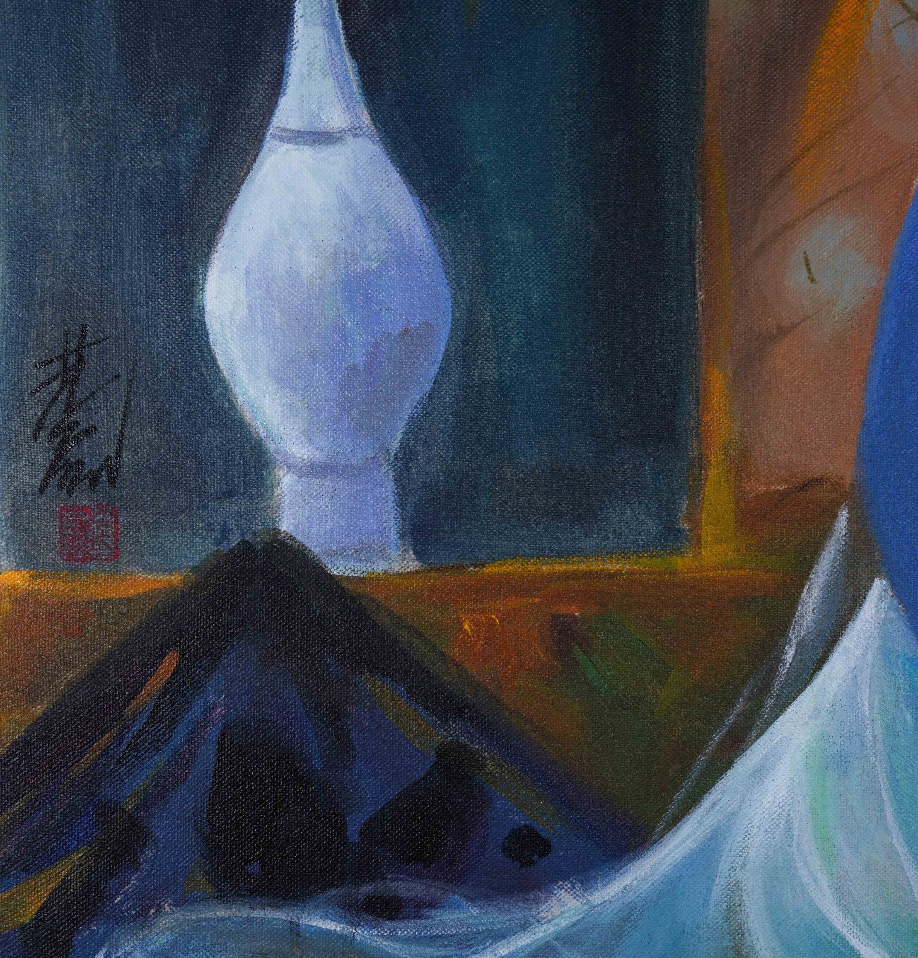 Oil Panting By Lin Fengmian - Image 3 of 3