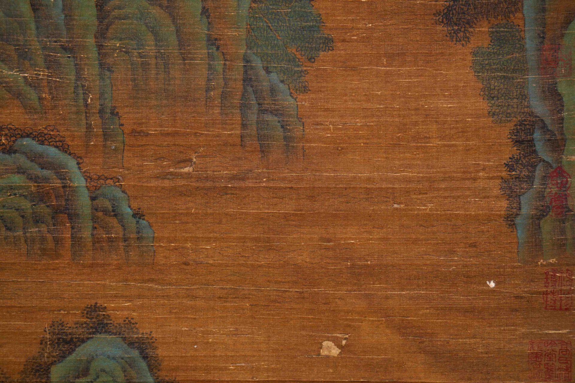 A Chinese Scroll Painting By Song Huizong - Image 12 of 13