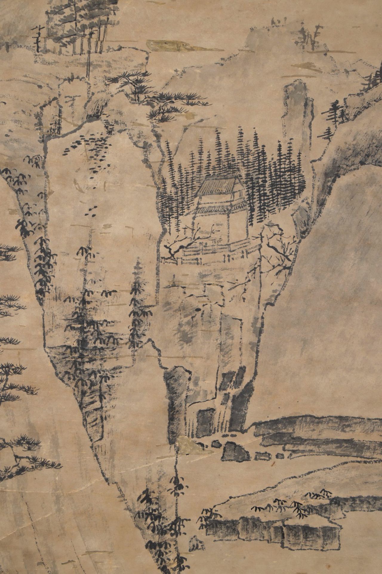 A Chinese Scroll Painting By Ni Zan - Image 6 of 10