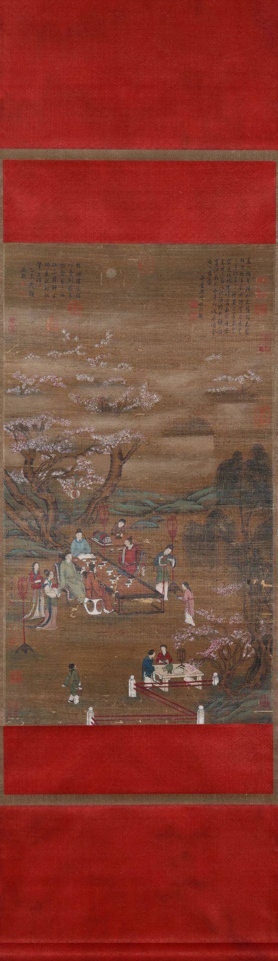 A Chinese Scroll Painting By Gu Hongzhong - Image 10 of 10
