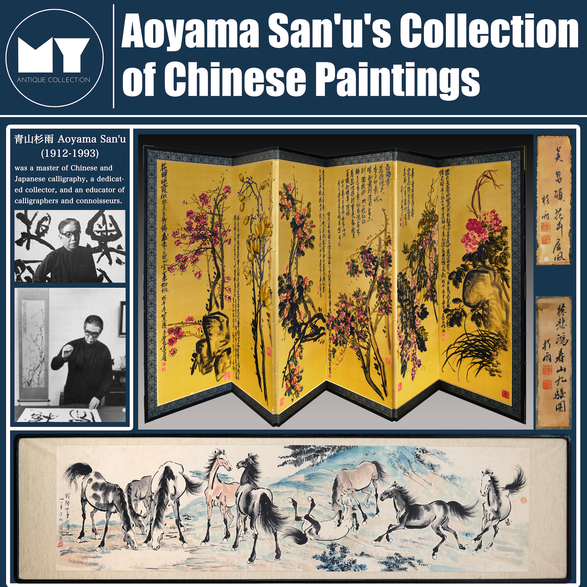 Aoyama San'u's Collection of Chinese Paintings