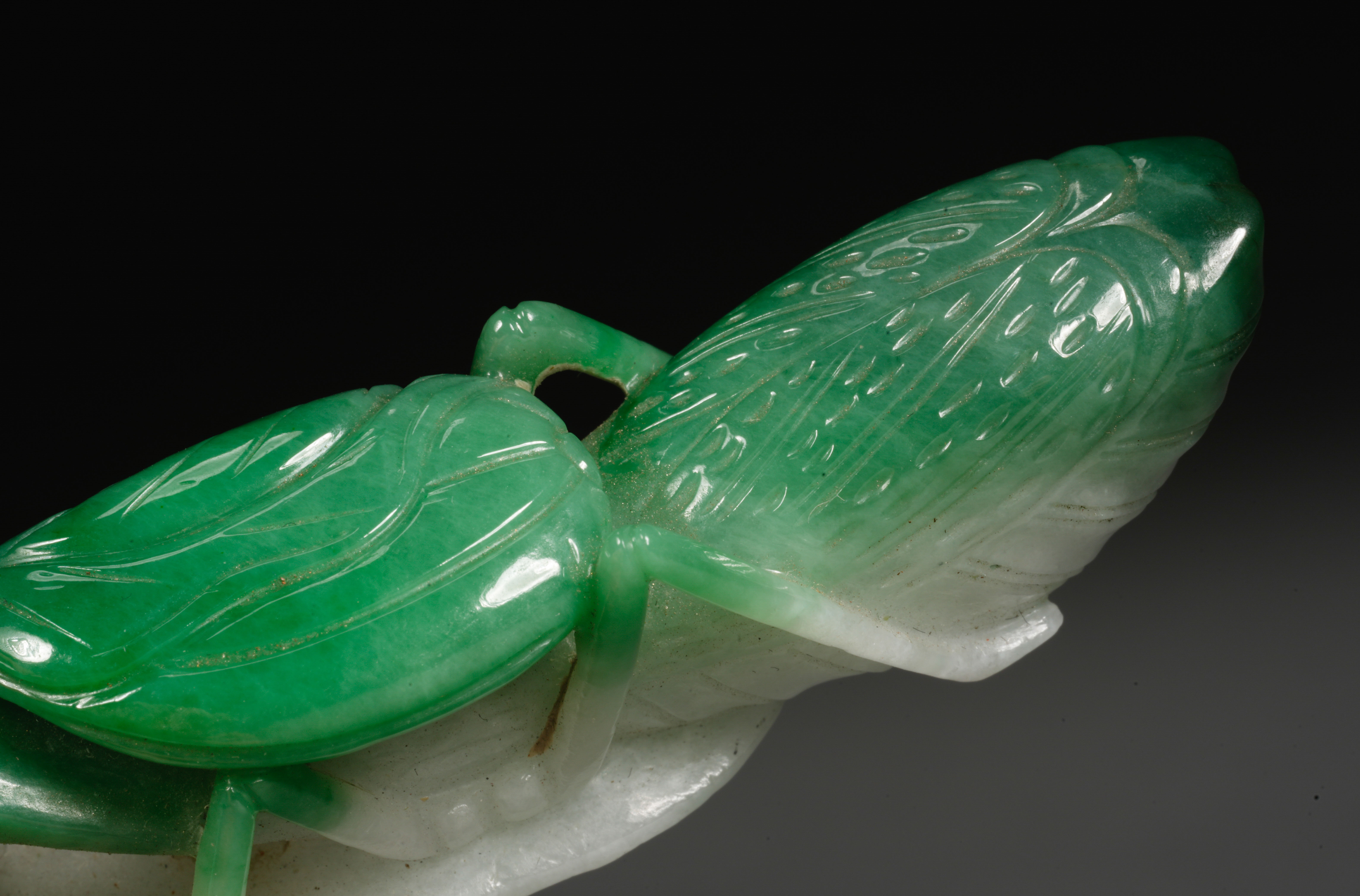 A Chinese Carved Jadeite Decoration - Image 11 of 13