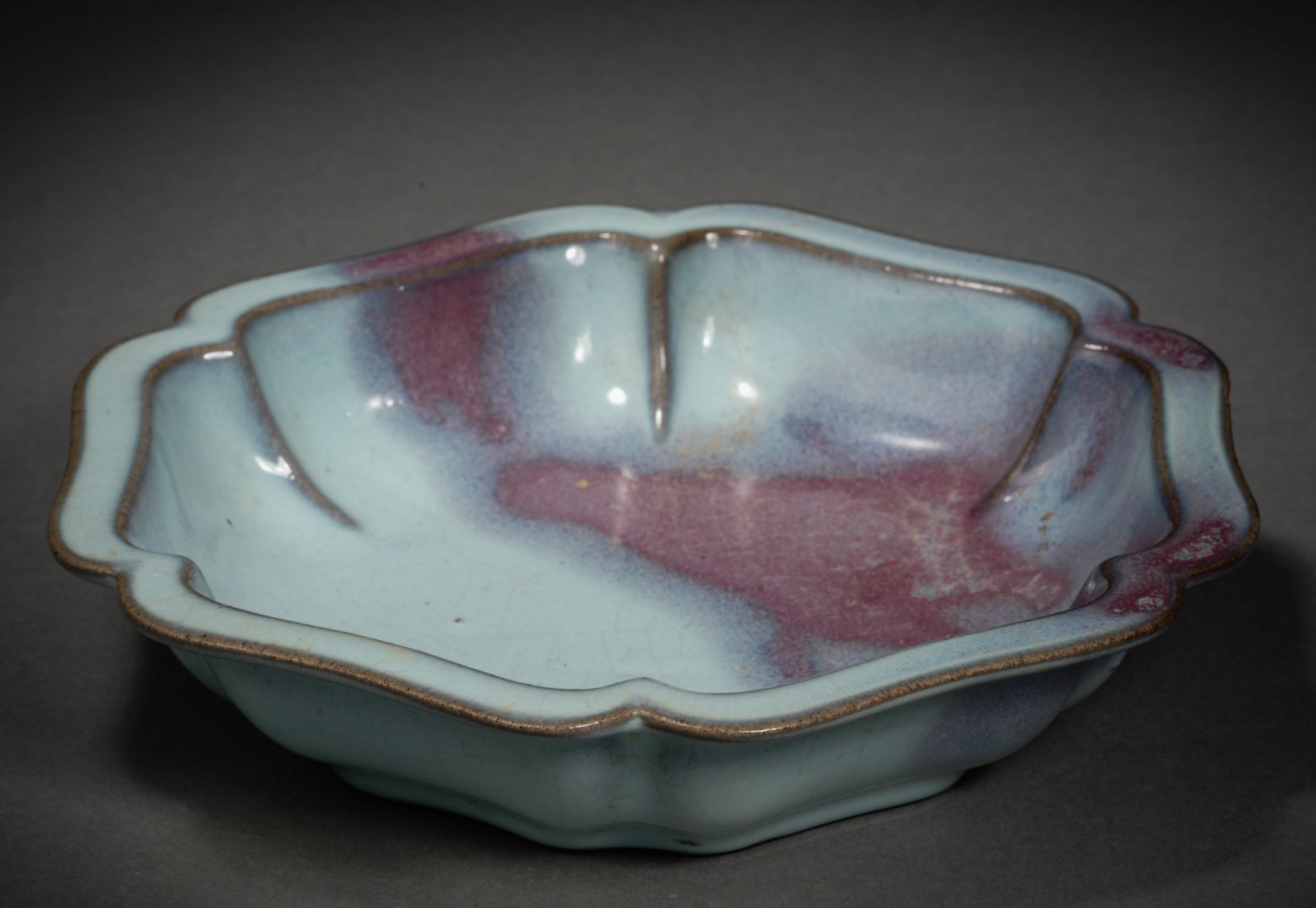 A Chinese Jun-ware Dish - Image 3 of 11