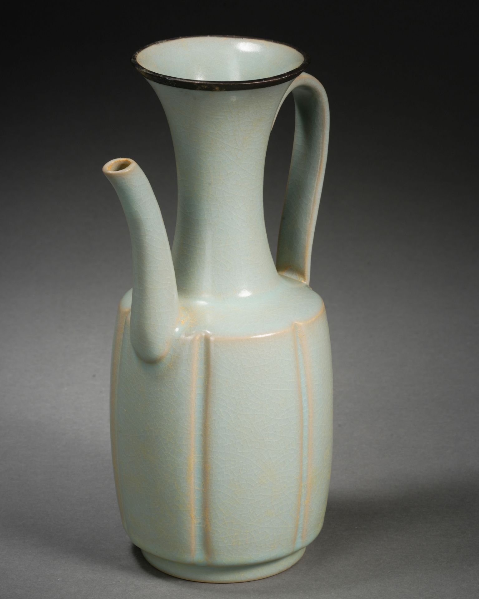 A Chinese Ru-ware Kettle - Image 3 of 8