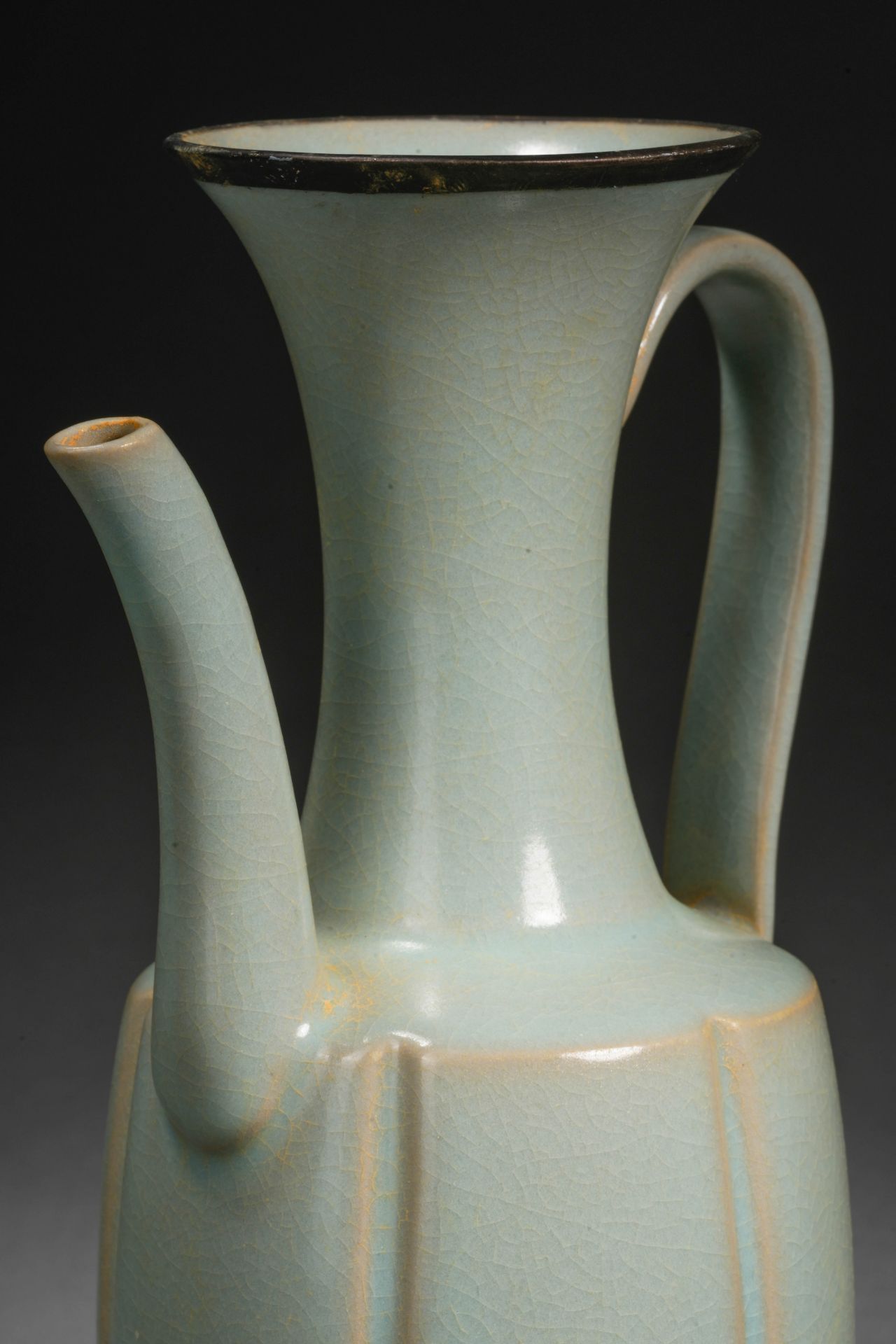 A Chinese Ru-ware Kettle - Image 4 of 8