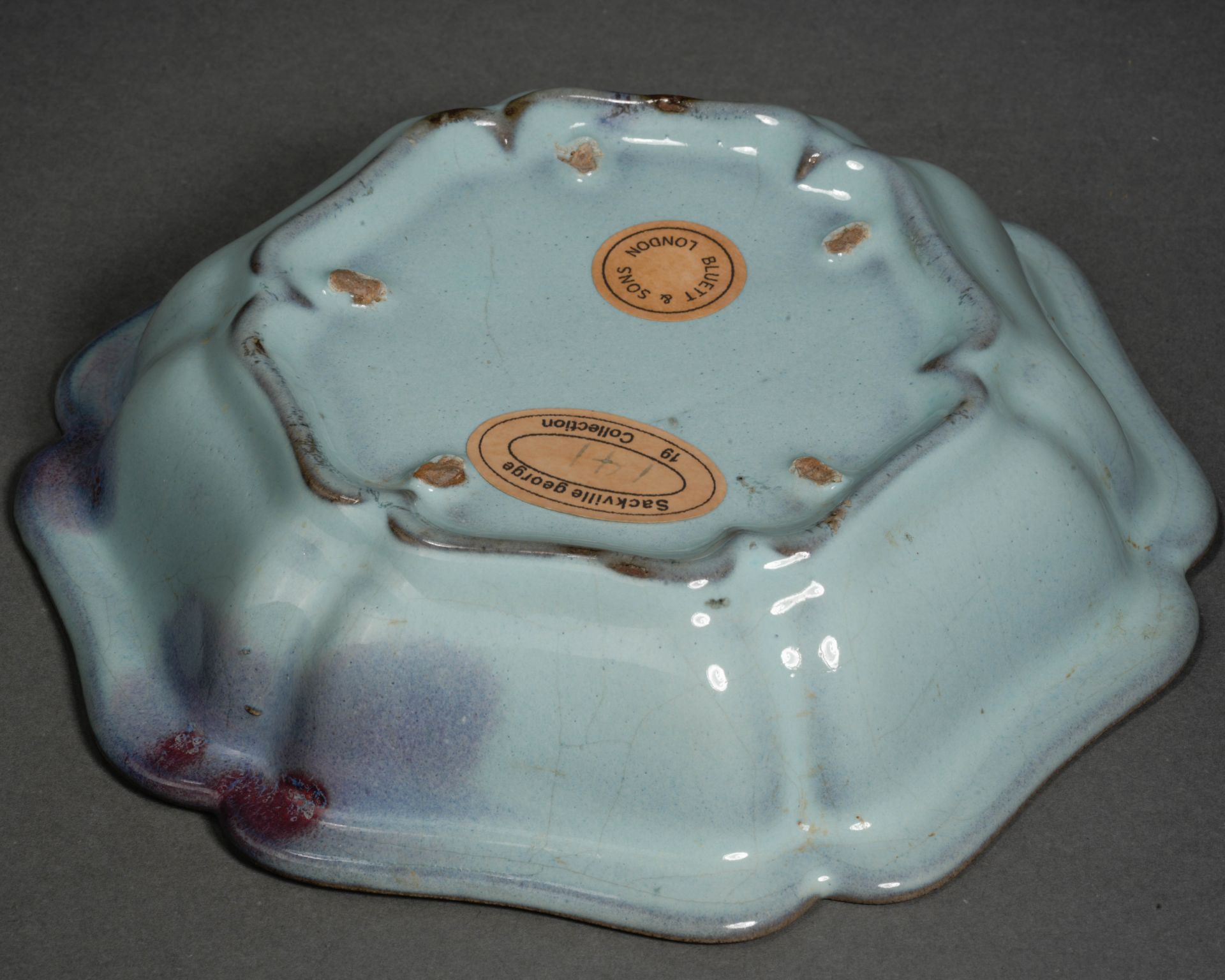 A Chinese Jun-ware Dish - Image 11 of 11