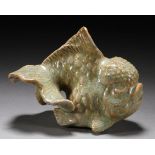 A Chinese Ru-ware Golden Fish