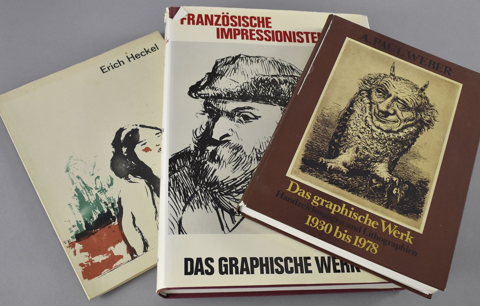 Graphikbücher-Konvolut: