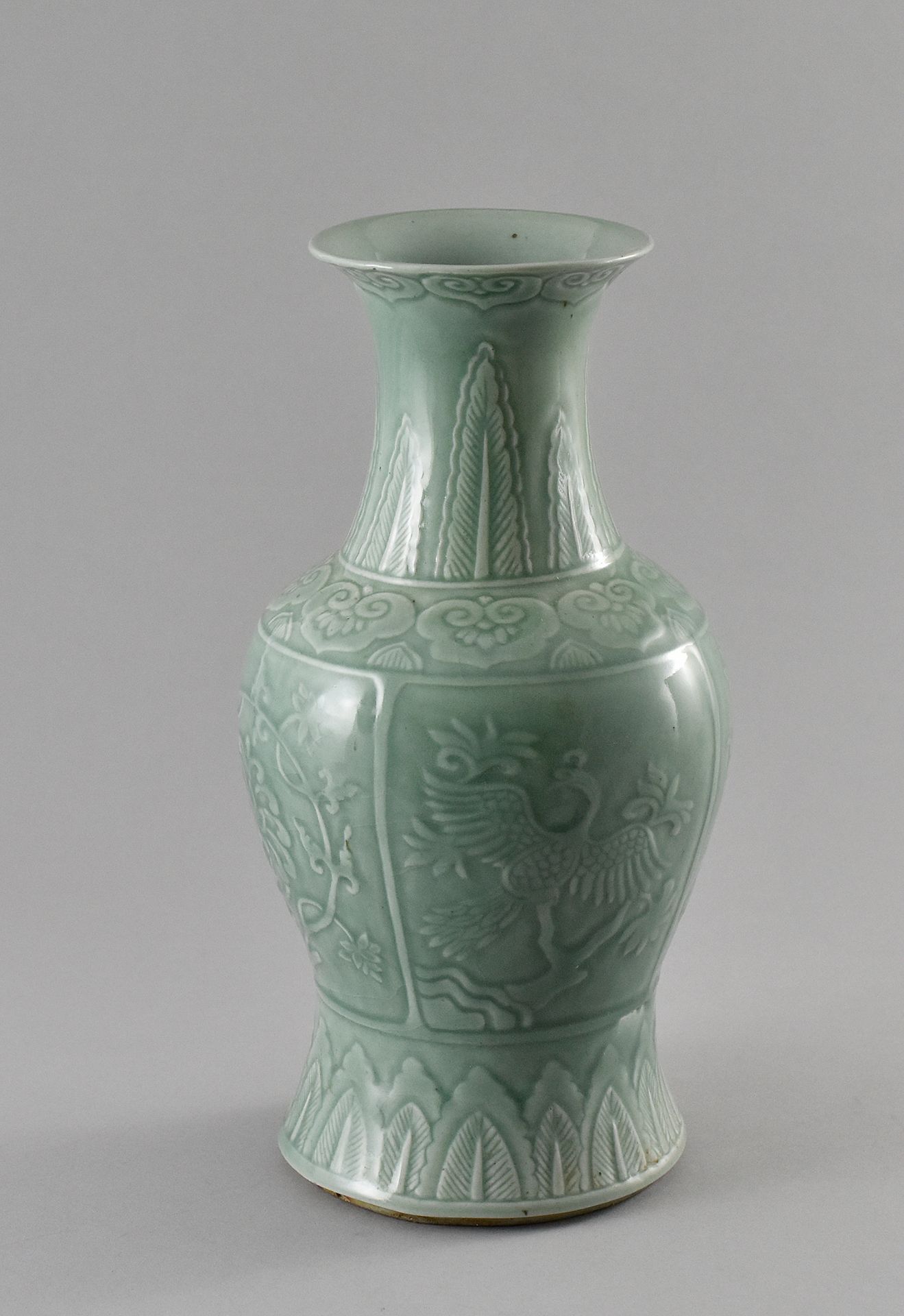 Große Balustervase.