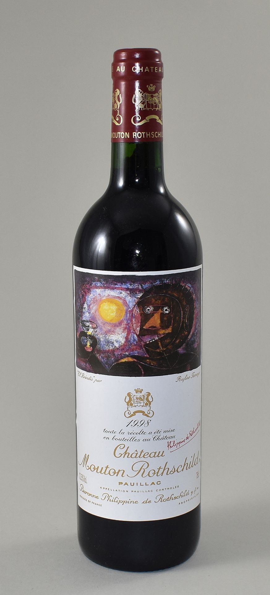 Chateau Mouton Rothschild Paulliac 1998,