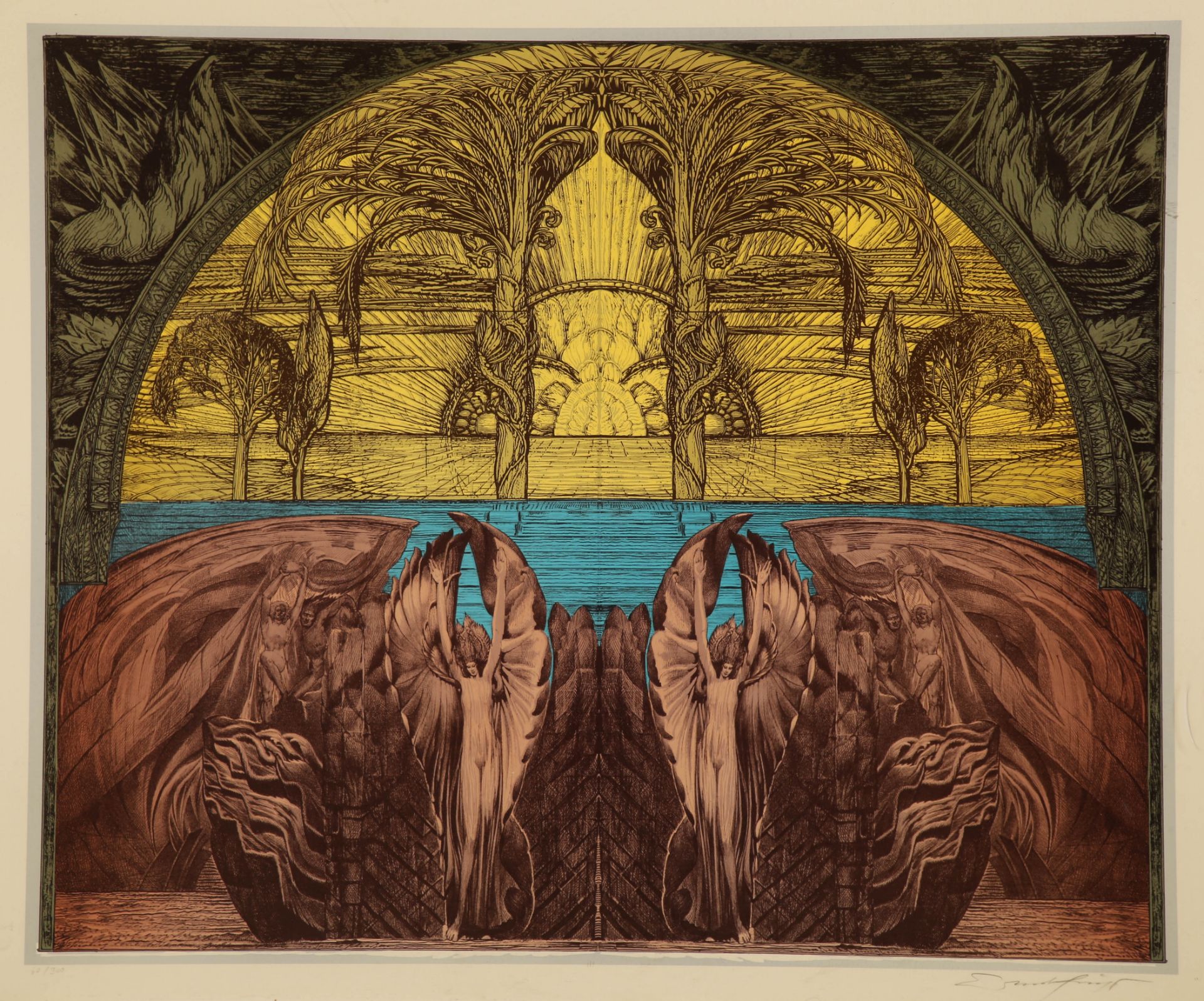 Ernst Fuchs. 1930 - Wien - 2015.