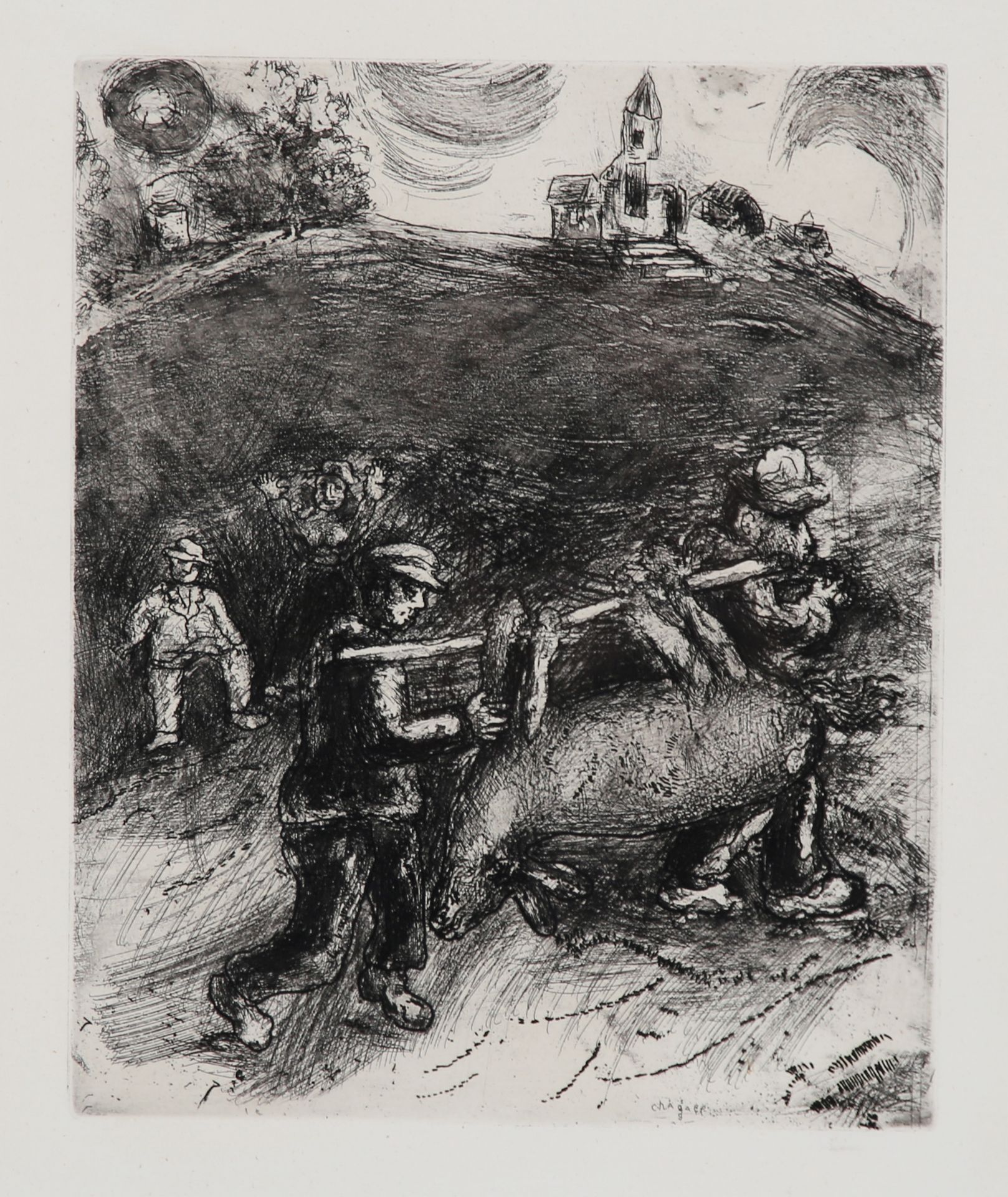 Marc Chagall. 1887 Witebsk - 1985 Saint-Paul-de-Vence.
