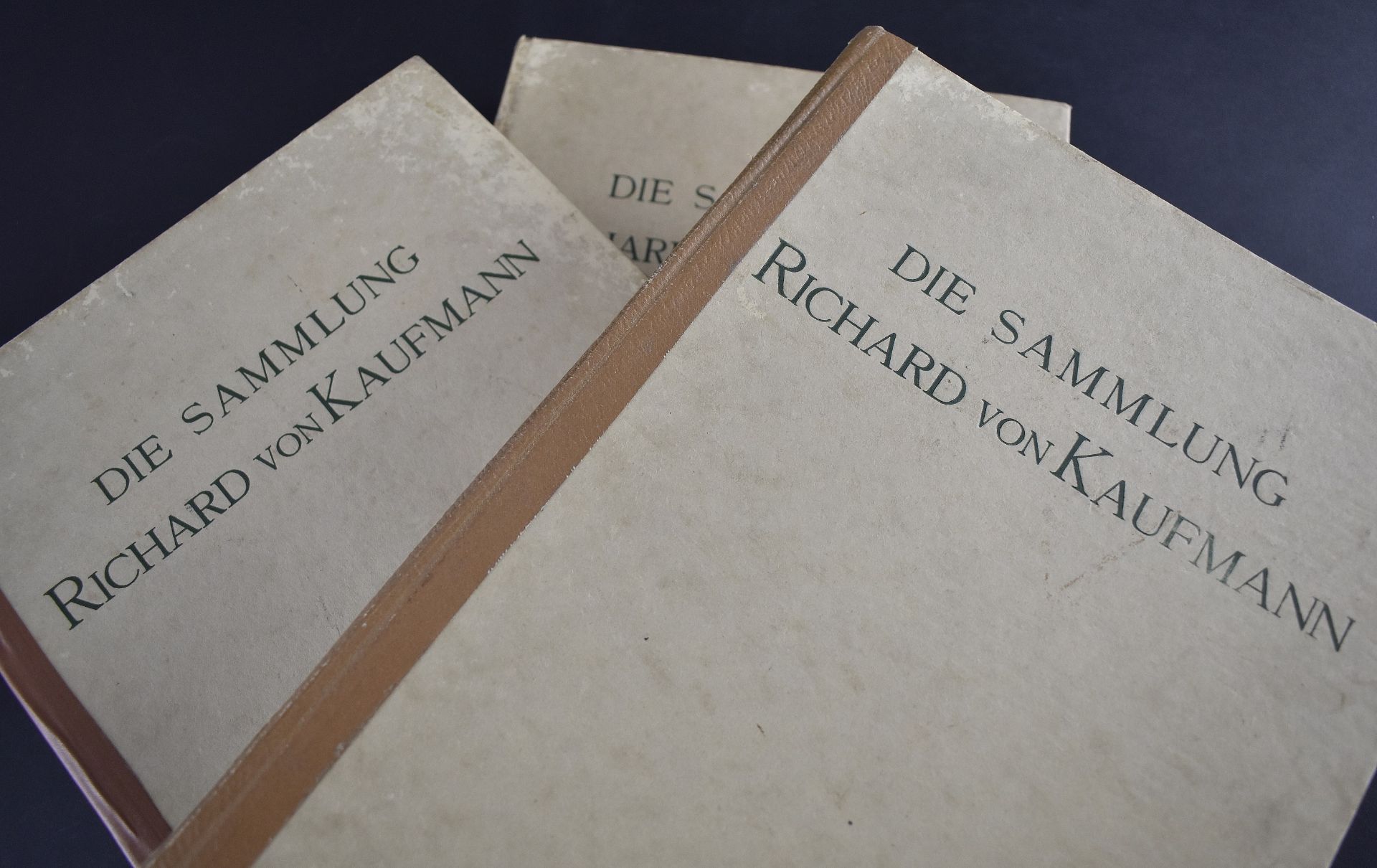 Cassirer Berlin und Helbing München 1917. Die Sammlung Richard von Kaufmann Berlin.