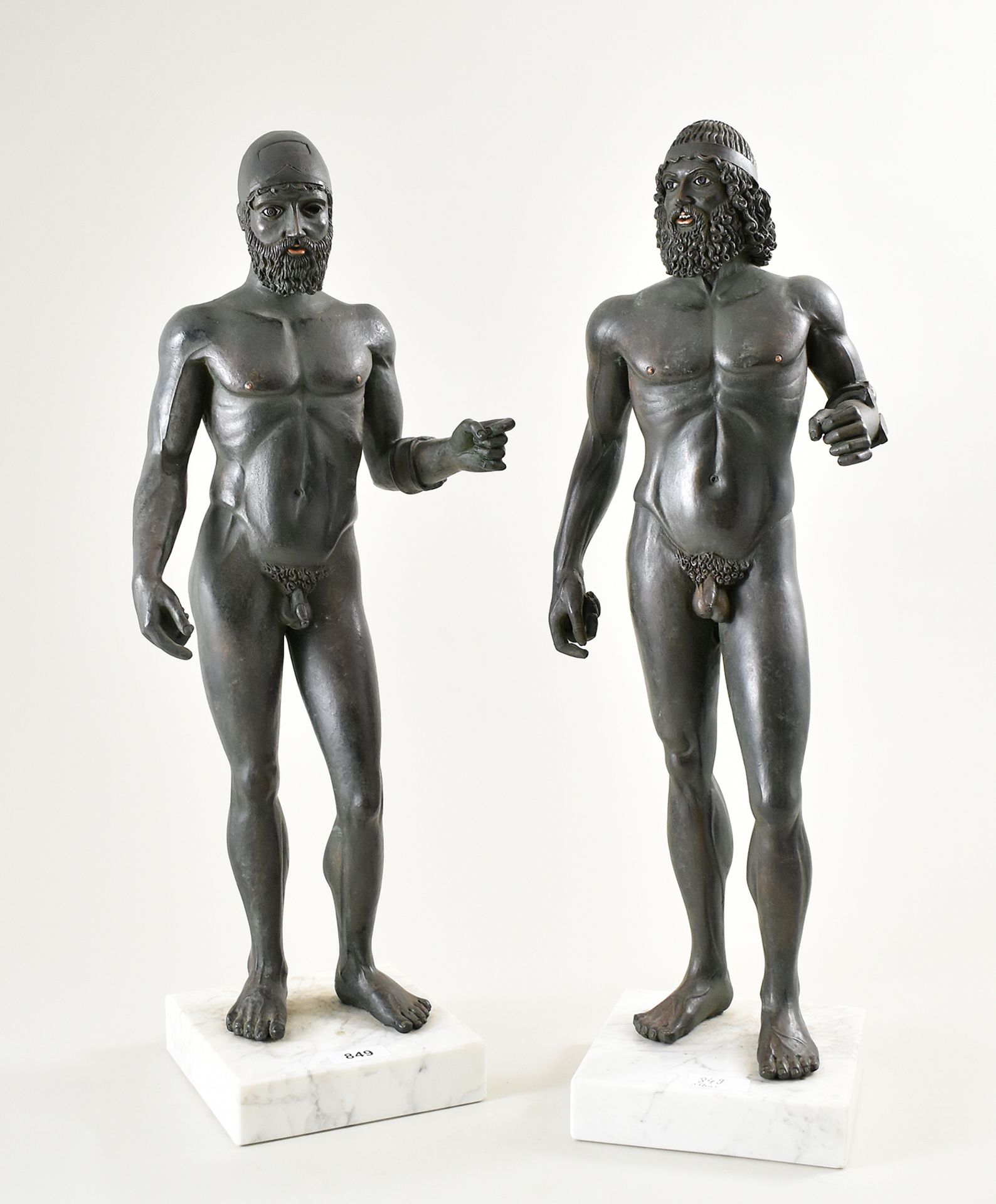 Die Bronzestatuen von Ricae,