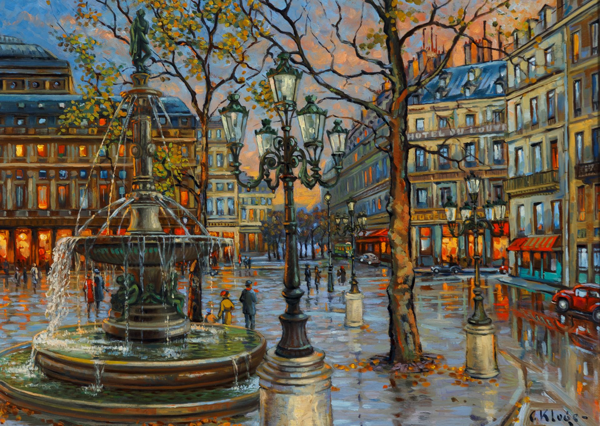 Constantin Kluge. 1912 Riga - 2003 Paris.