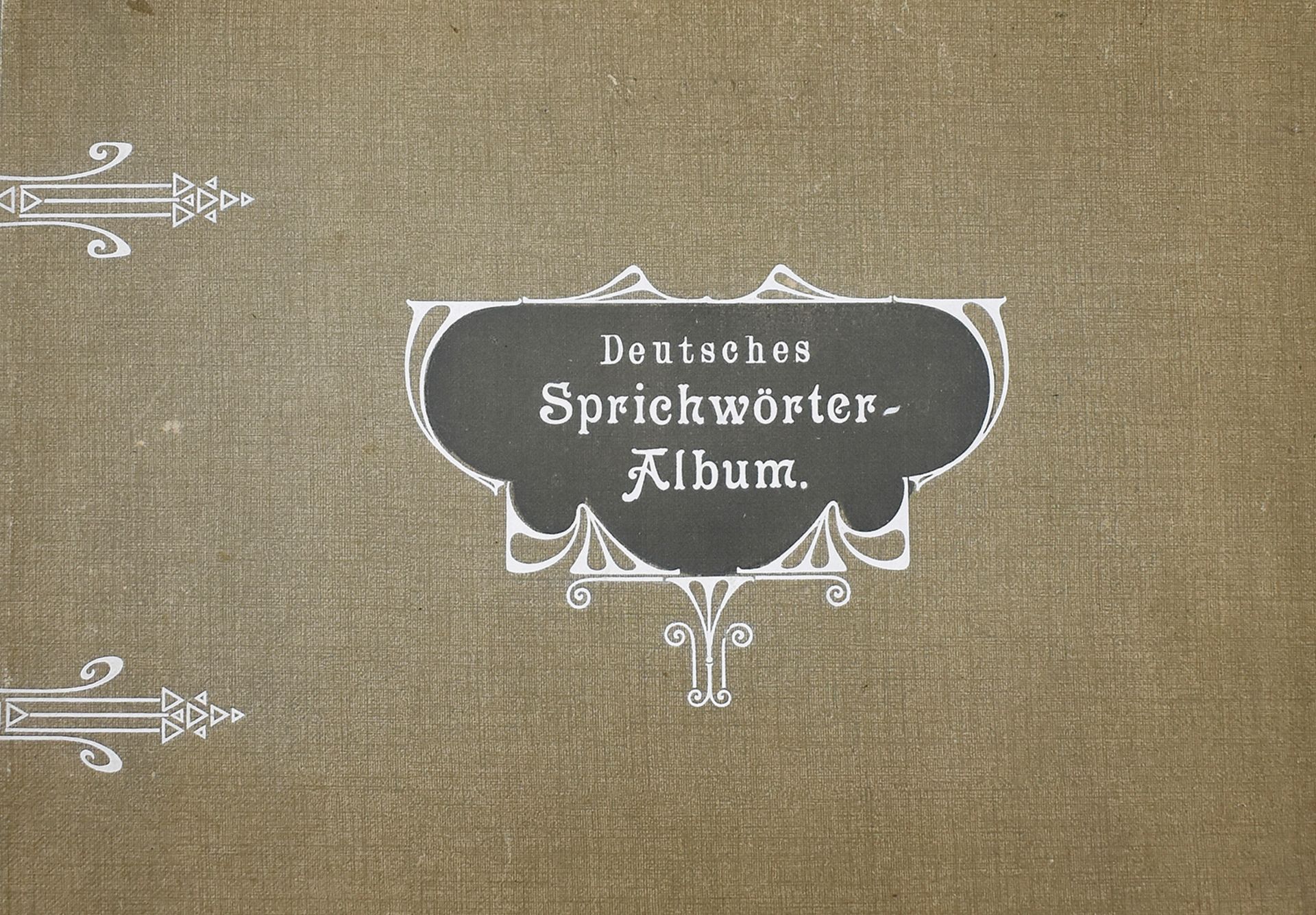 Dinter, R(ichard). Deutsches Sprichwörter Album.