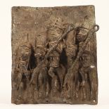 Bronzereliefplatte der Benin