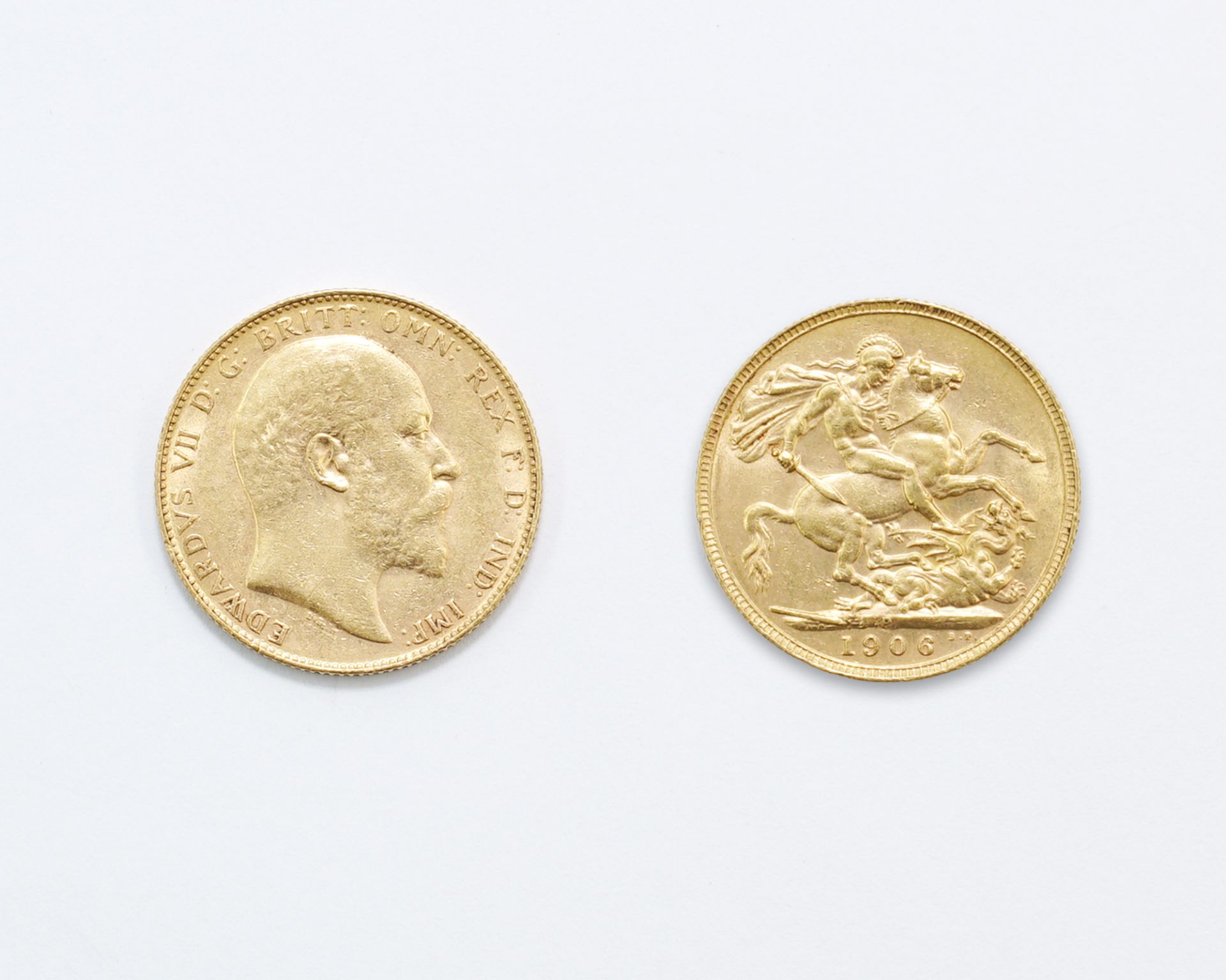 Goldmünze Sovereign Großbritannien 1906