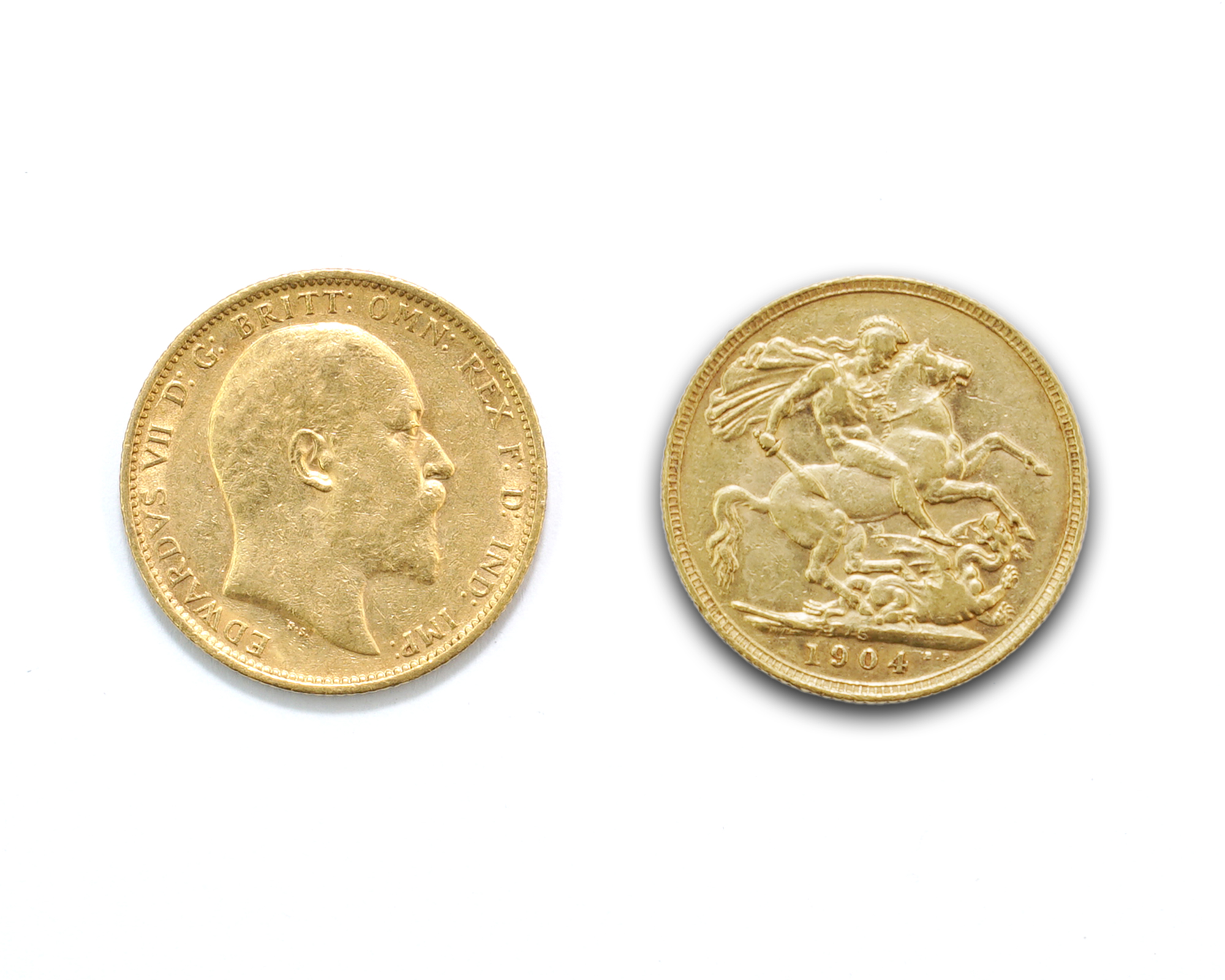 Goldmünze Sovereign Großbritannien 1904