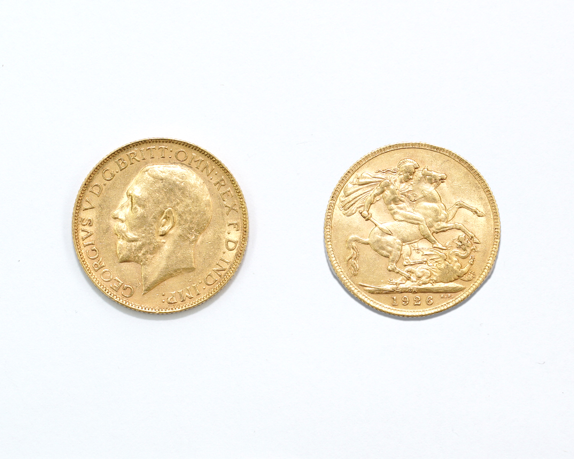 Goldmünze Sovereign Großbritannien 1926