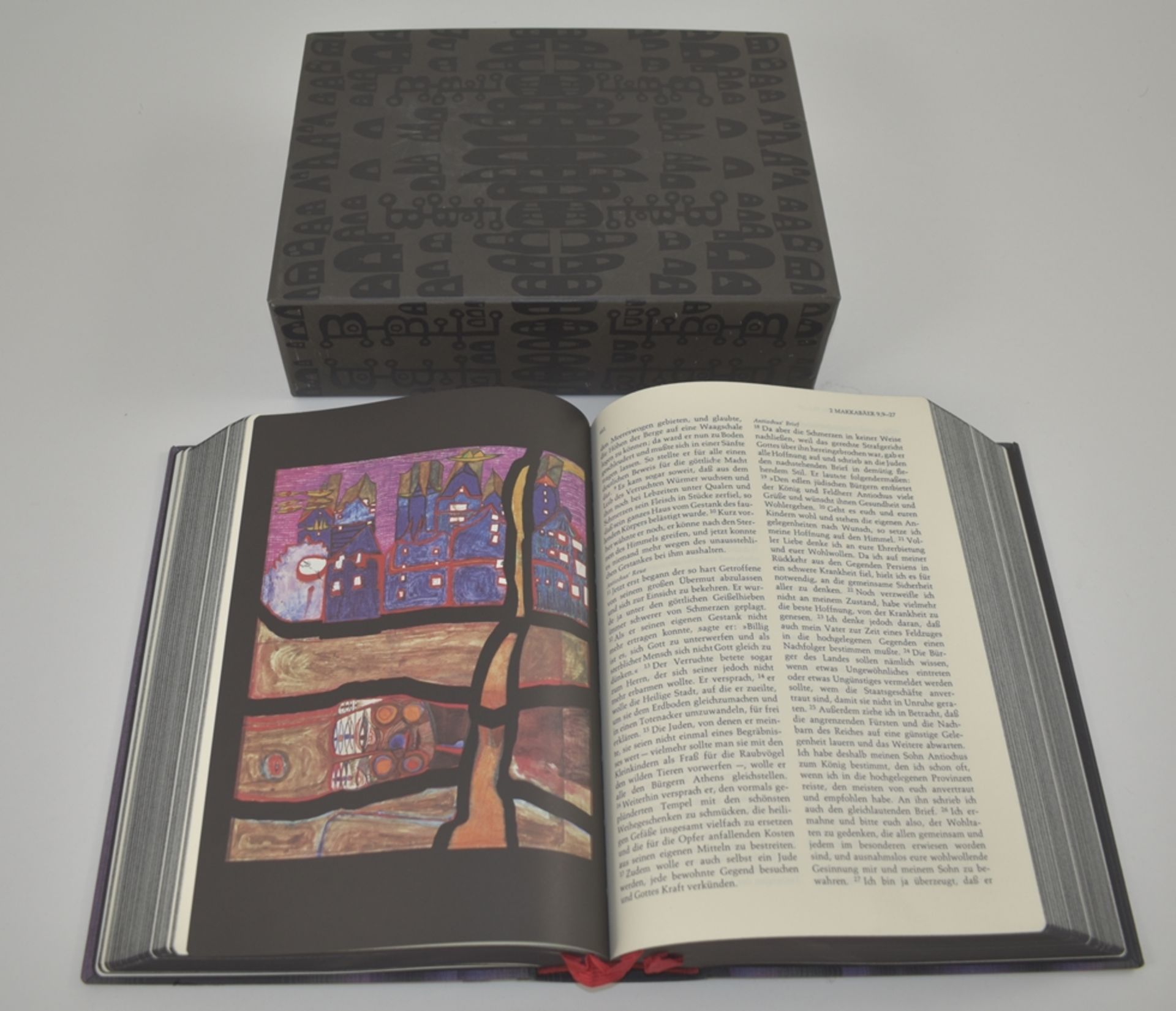 Hundertwasser. Friedensreich. Bibel. Bebildert von Friedensreich Hundertwasser. Die Heilige Schrift