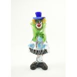 Stehender Clown. Wohl Murano. H 31 cm.