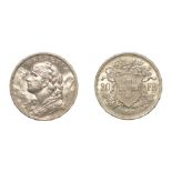 Goldmünze Schweiz. 20 Franken, 1897 B