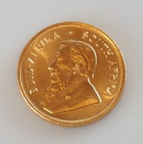 Goldmünze Südafrika. Krügerrand. 1982