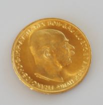 Goldmünze Österreich. 100 Kronen 1915