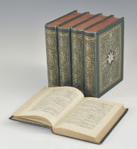 Atlas der Alpenflora. 4 Bde. des deutsch-österreichischen Alpenvereins. 1884. Mit 500 Farblithograp