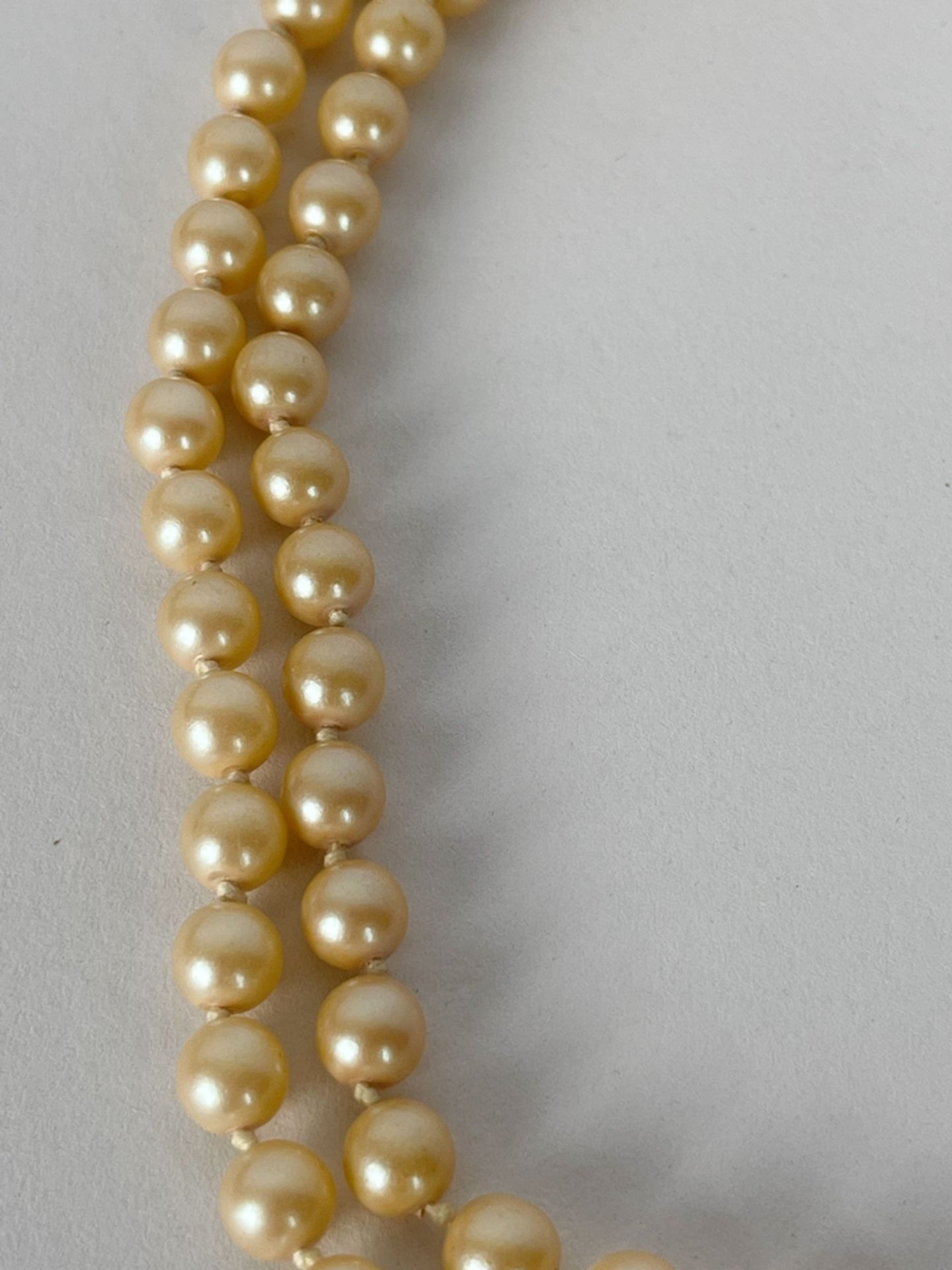 Perlenkette mit Klippverschluss - Bild 5 aus 6