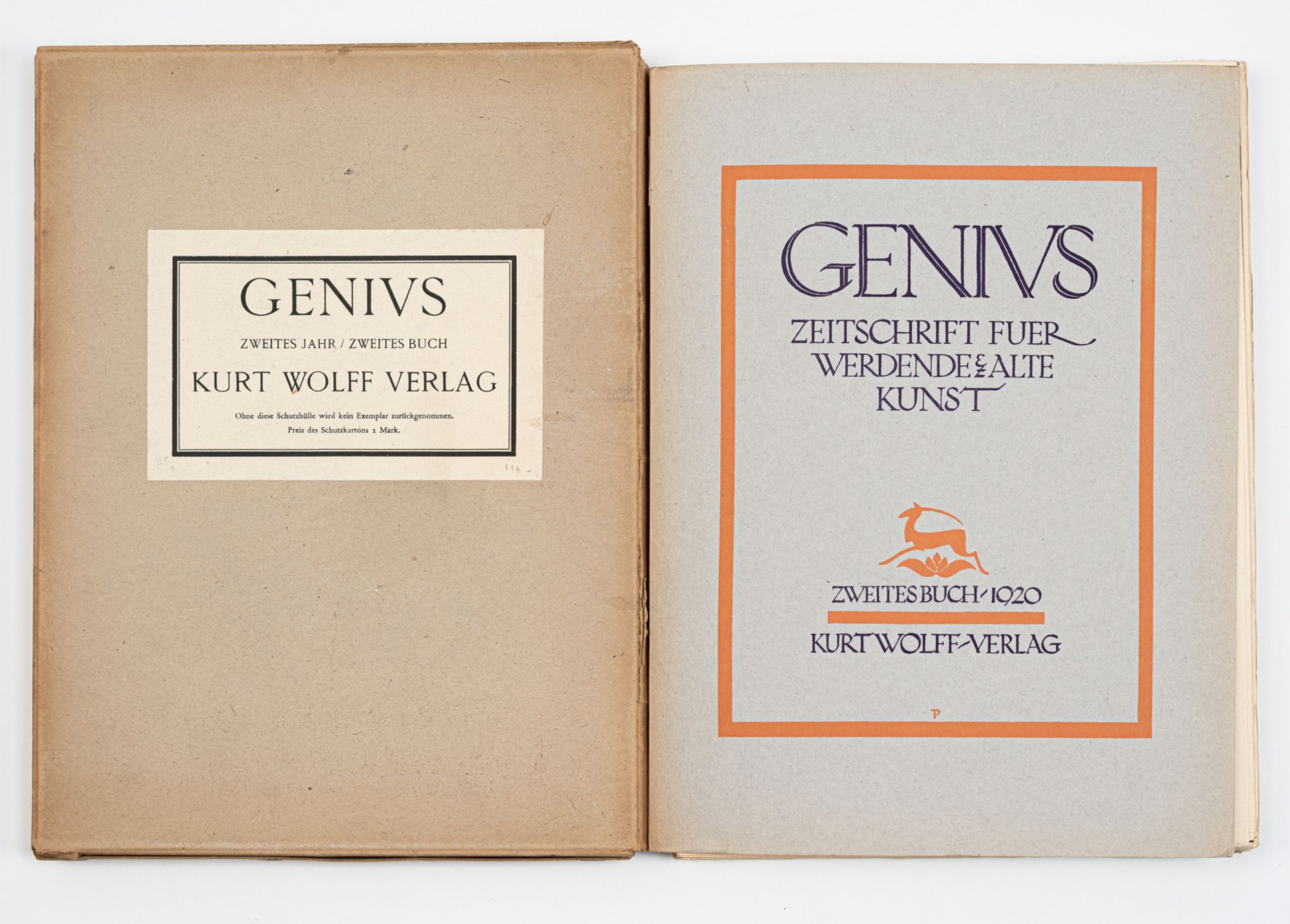 "Genius - Zeitschrift für alte und werdende Kunst" - Image 16 of 16