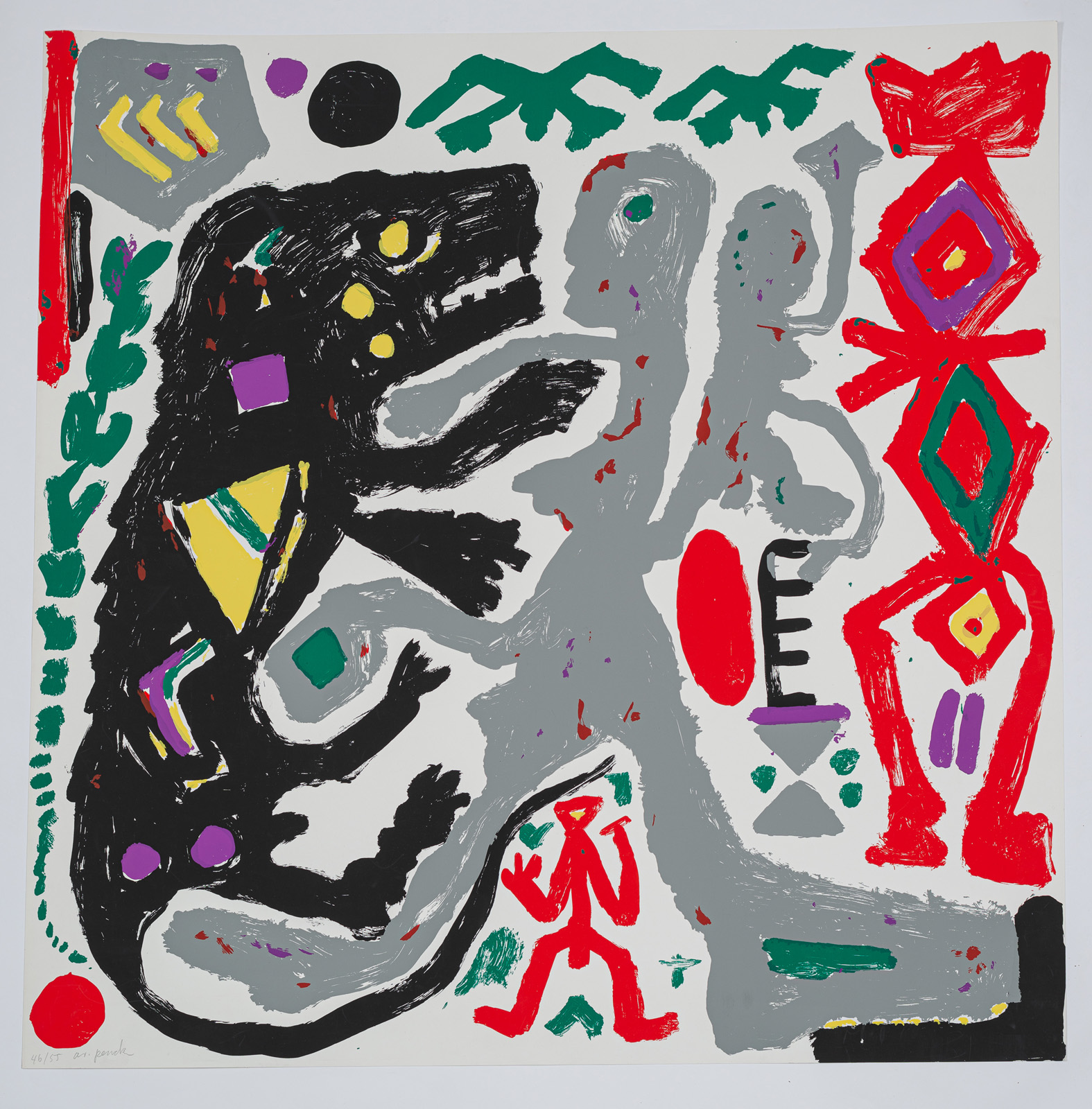 Penck, A.R., d.i. Ralf Winkler - Image 2 of 3