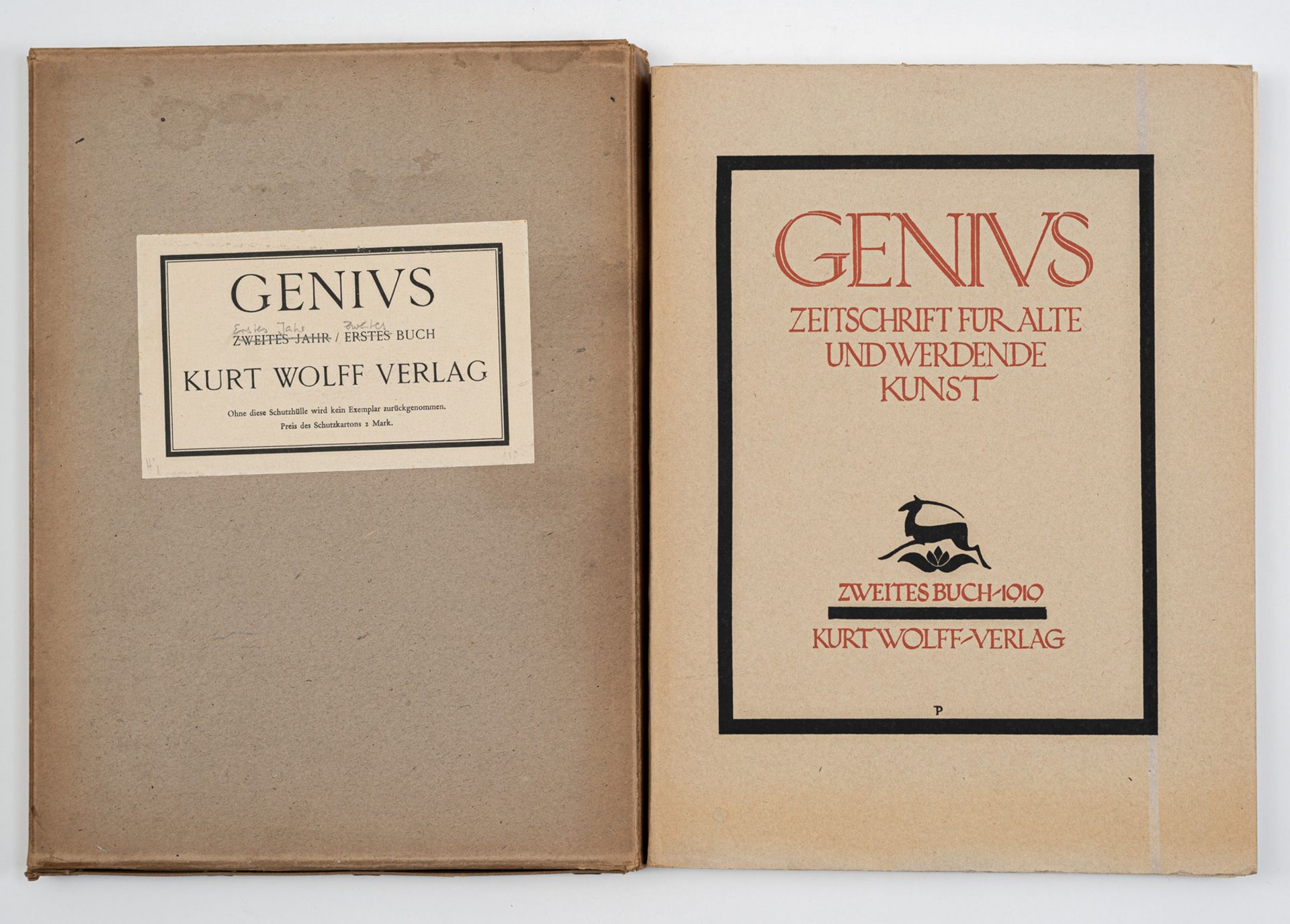 "Genius - Zeitschrift für alte und werdende Kunst" - Image 13 of 16