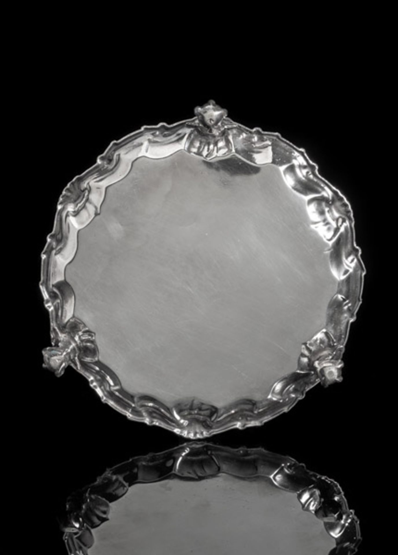 Silber-Salver - Bild 2 aus 3