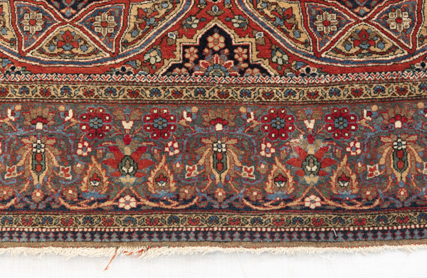 A Kashan rug with kurk wool - Image 5 of 7