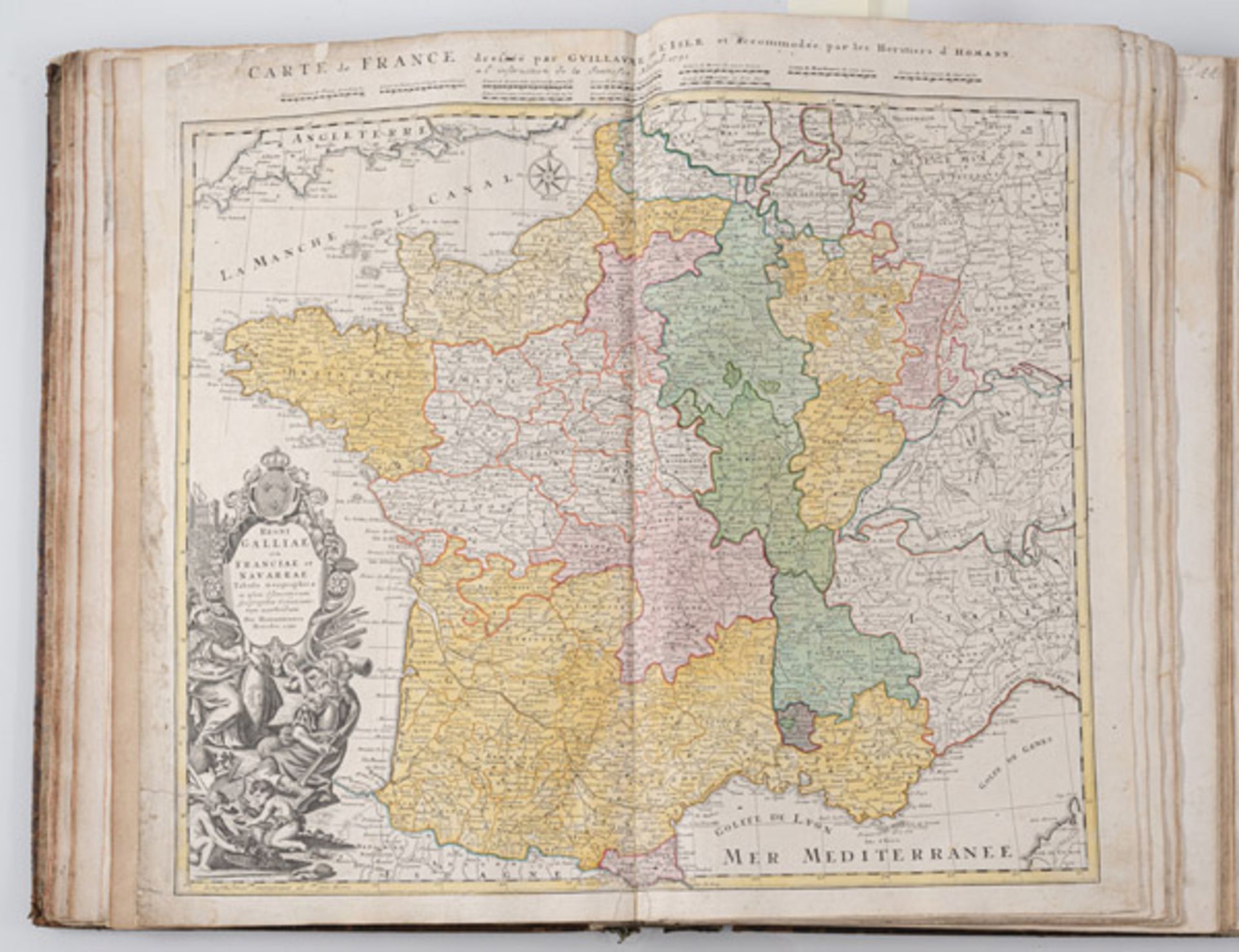 J.B. Homann, Großer Atlas Uber die Gantze Welt (...), Nürnberg 1737. - Bild 4 aus 6