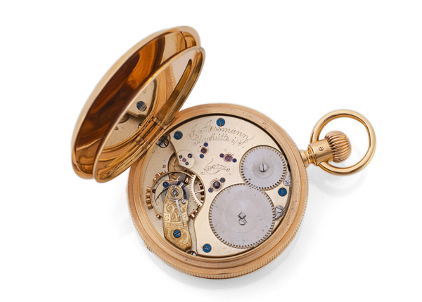 A FINE GENTLEMAN'S SAVONETTE POCKET WATCH - Image 3 of 5