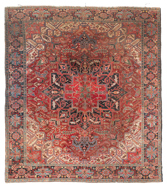 A Heriz Medallion carpet