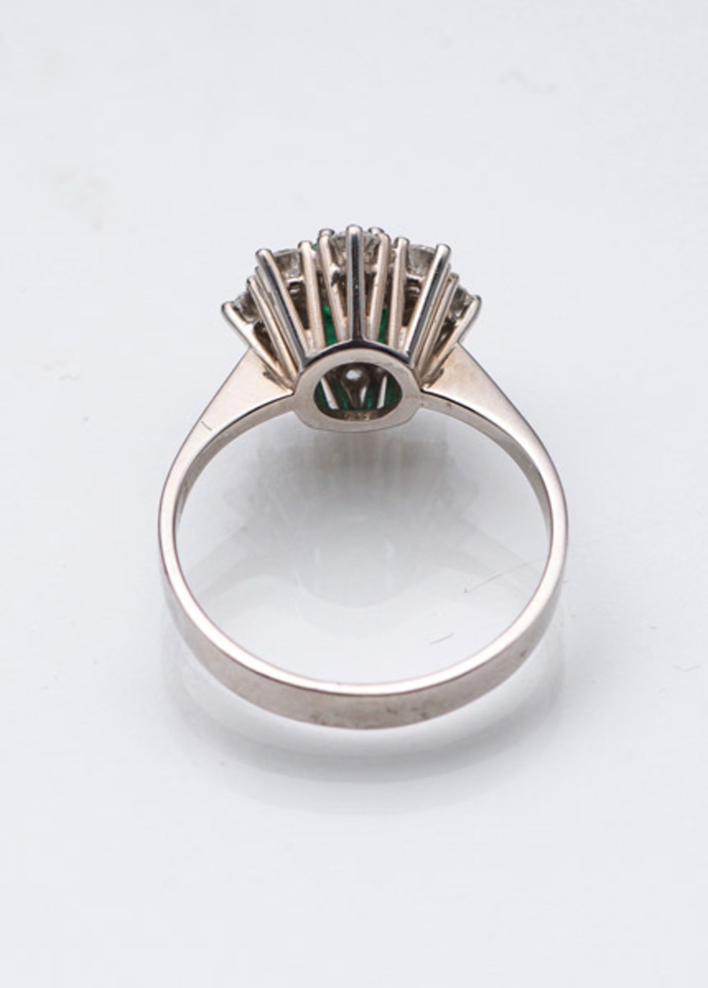 Smaragd-Diamant-Ring - Bild 2 aus 2