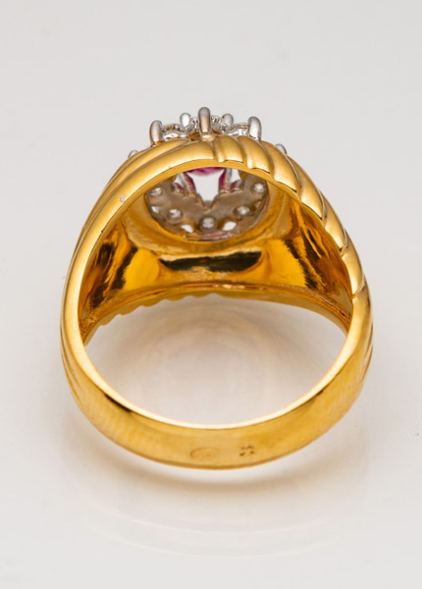 Brillant - Rubin Ring - Bild 3 aus 3